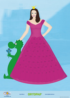 Poster de motivation « Princesse » 